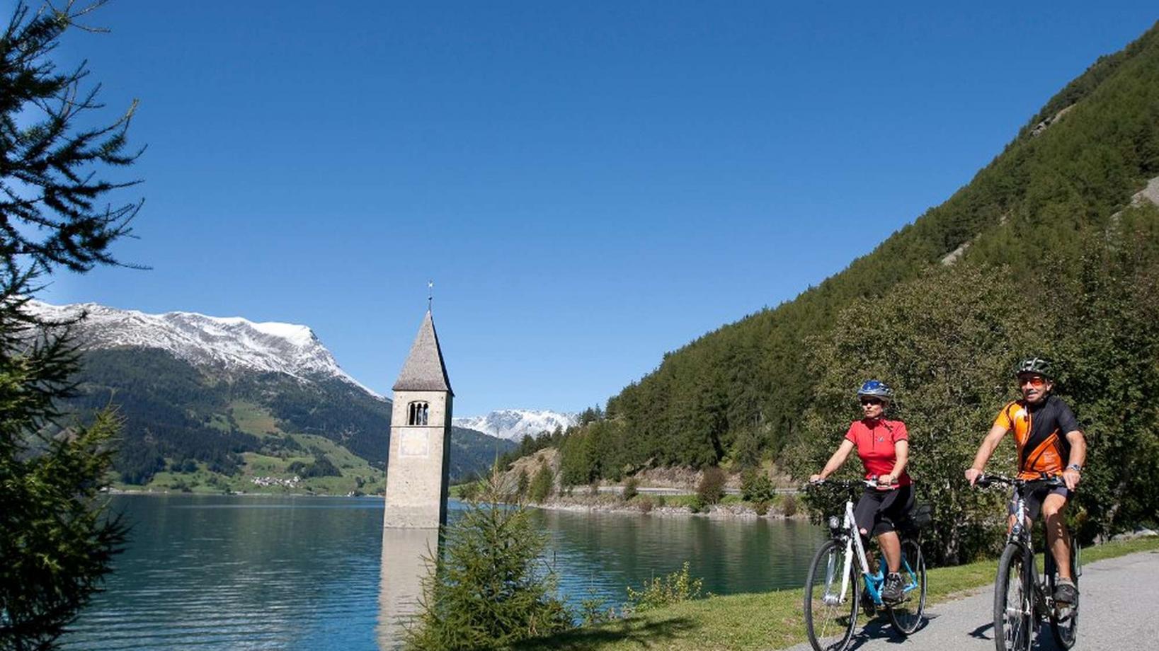 107 Tour cicloturistico da Passo Resia a Naturno