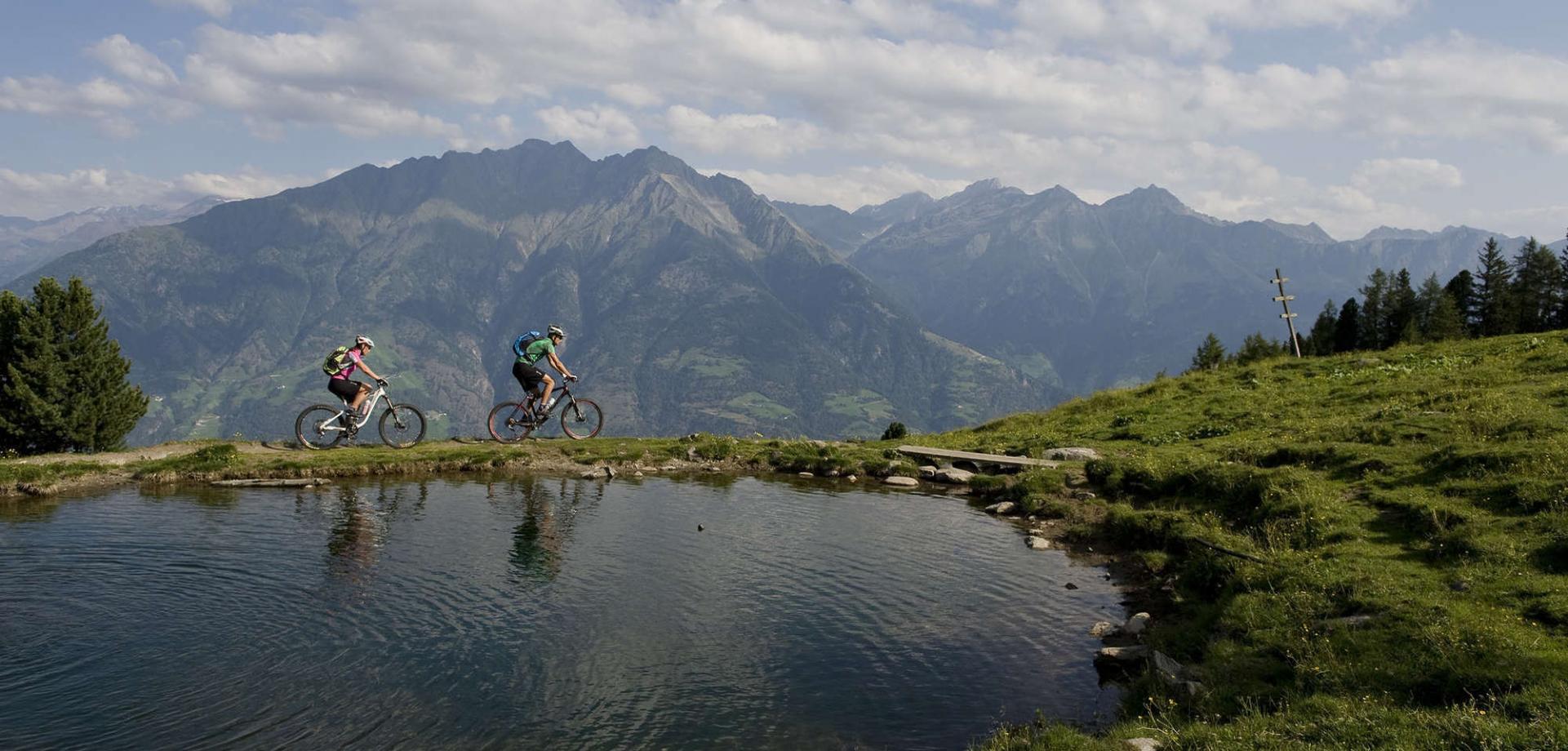 Bike Hotels im Vinschgau und Meraner Land