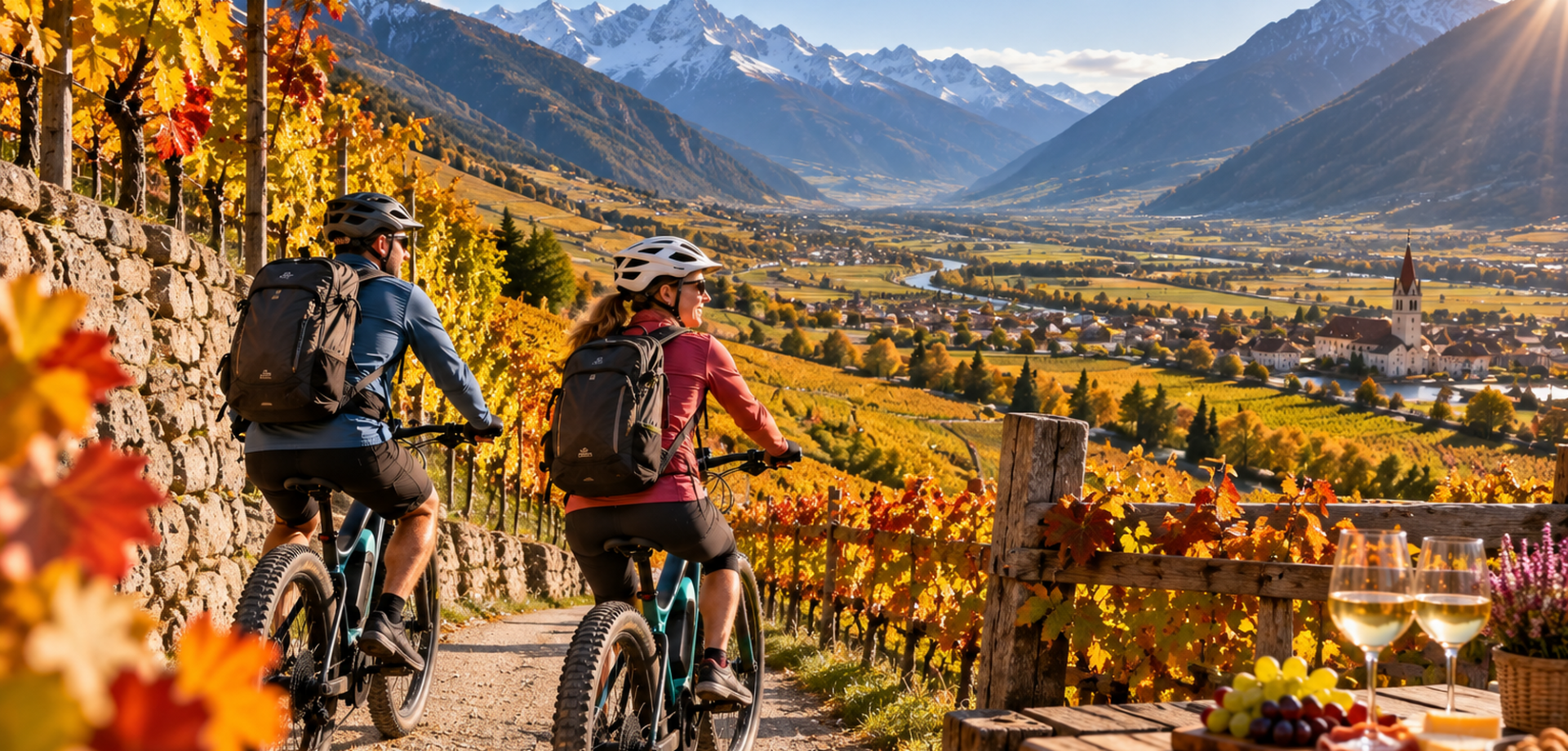 Viaggio enogastronomico in Alto Adige con i Bike & Wine Ambassadors dell'Ötzi Bike Academy