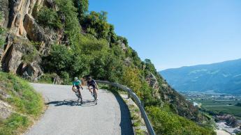 Rennradkarte Naturns nr. 16: Tschöggelberg Tour